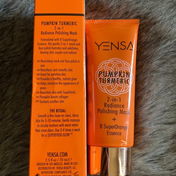 Yensa Pumpkin Tumeric Polishing Mask - Picture 3 of 3